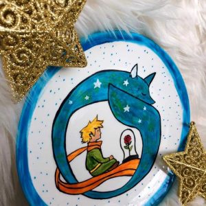 რა ვაჩუქო - საჩუქრების ონლაინ მაღაზია 75 თეფში პატარა უფლისწული