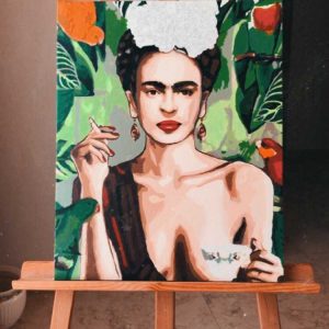 ხატვა რიცხვებით – ფრიდა