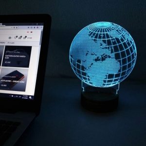 3D სანათი – პლანეტა დედამიწა