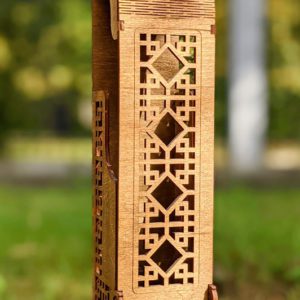 ღვინის ყუთი გამოსაღები კარით