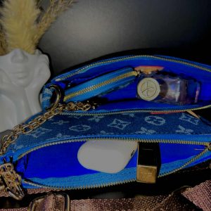 3 ნაწილიანი ჩანთა – ღია ლურჯი