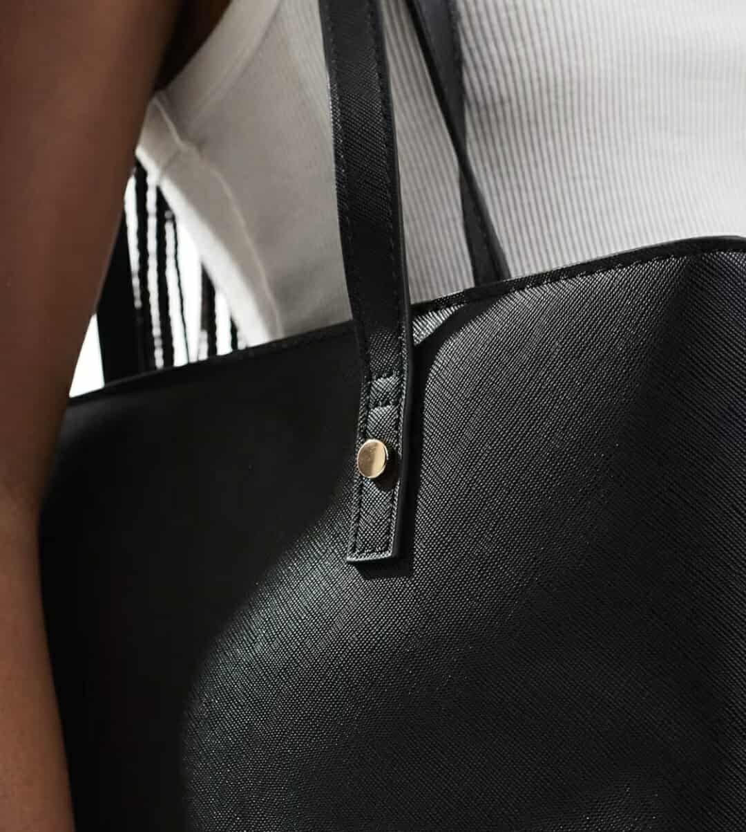 შავი ფერის ჩანთა Easy Tote 5 შავი ფერის ჩანთა Easy Tote - Image 3