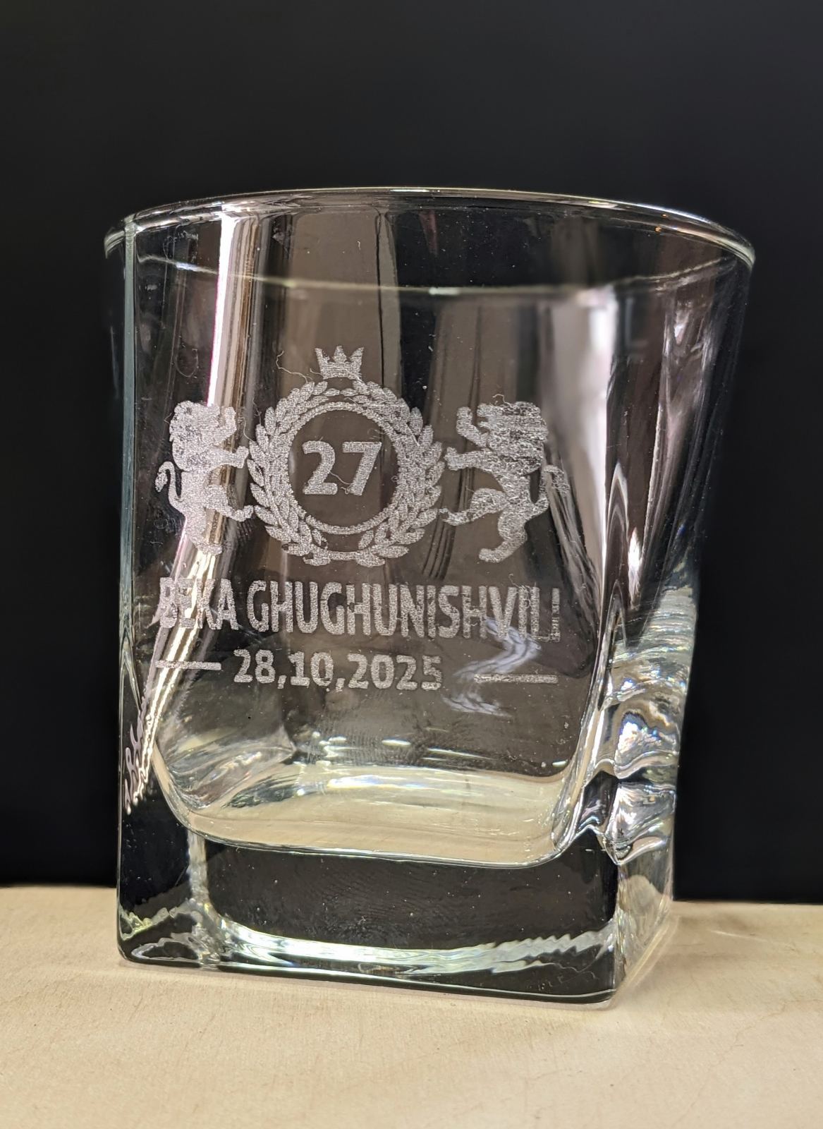 ჭიქა გრავირებით 5 ჭიქა გრავირებით - Image 3