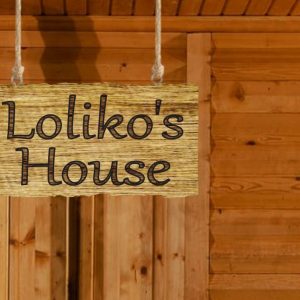 ხის აბრა სასურველი გრავირებით