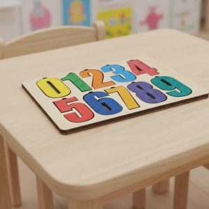 ხის ფაზლი ციფრები