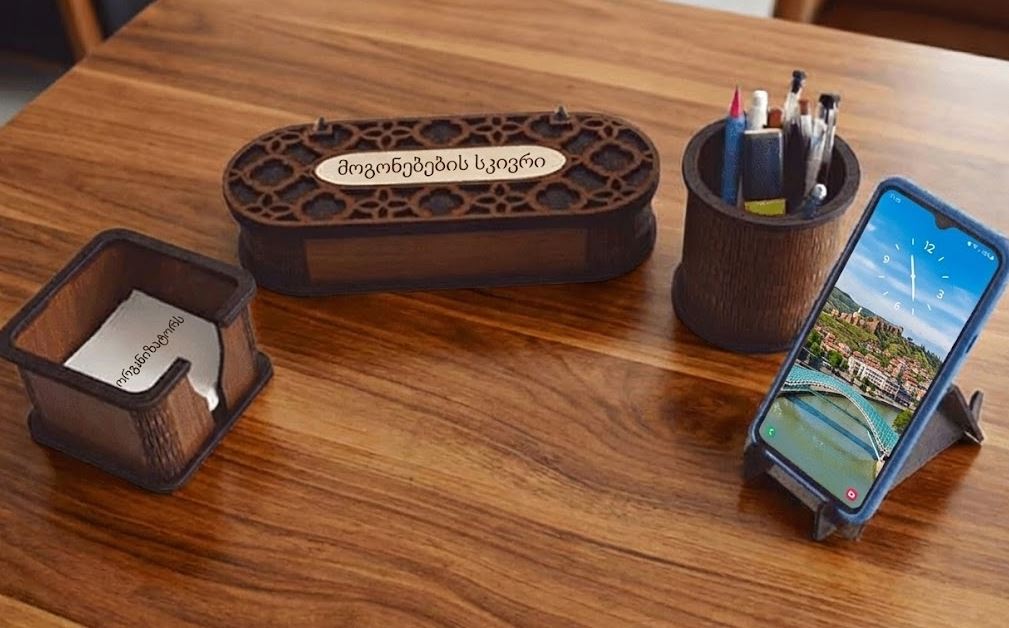 სამუშაო მაგიდის ორგანაიზერები - ოთხეული