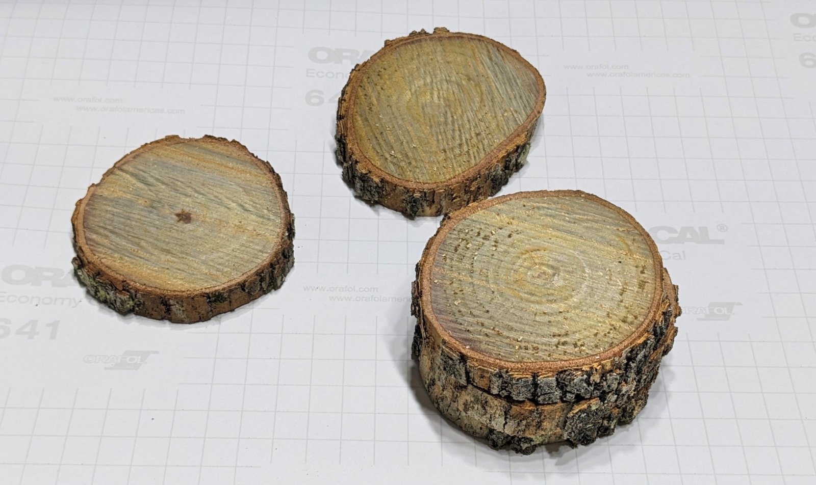 ხის მრგვალი ფირფიტა - ხის მორის დაფა - Image 3