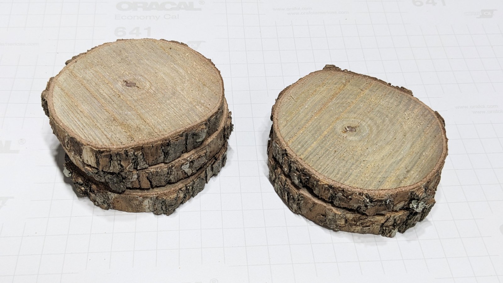 ხის მრგვალი ფირფიტა - ხის მორის დაფა - Image 2