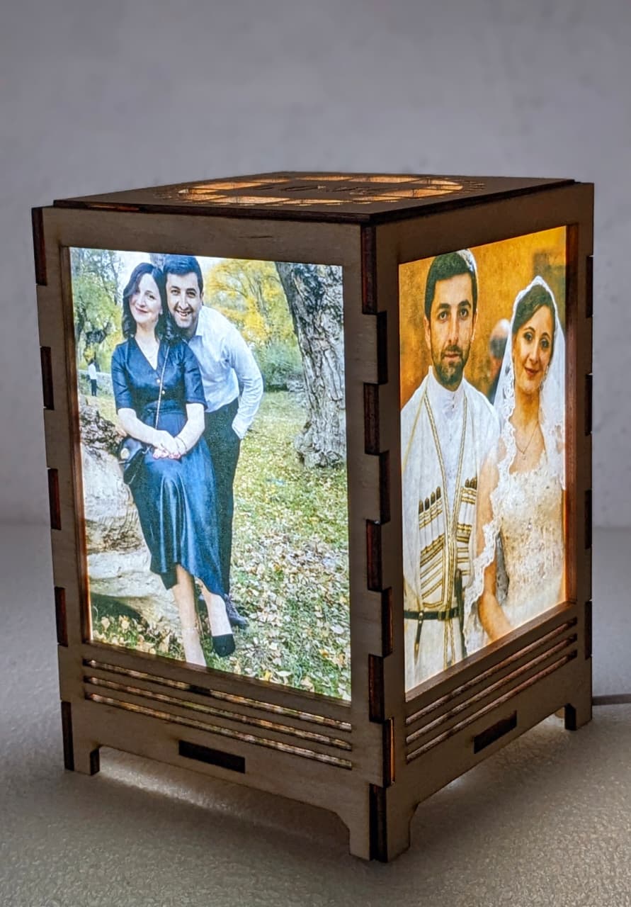 სანათი ფოტოებით და წარწერით Love - Image 3