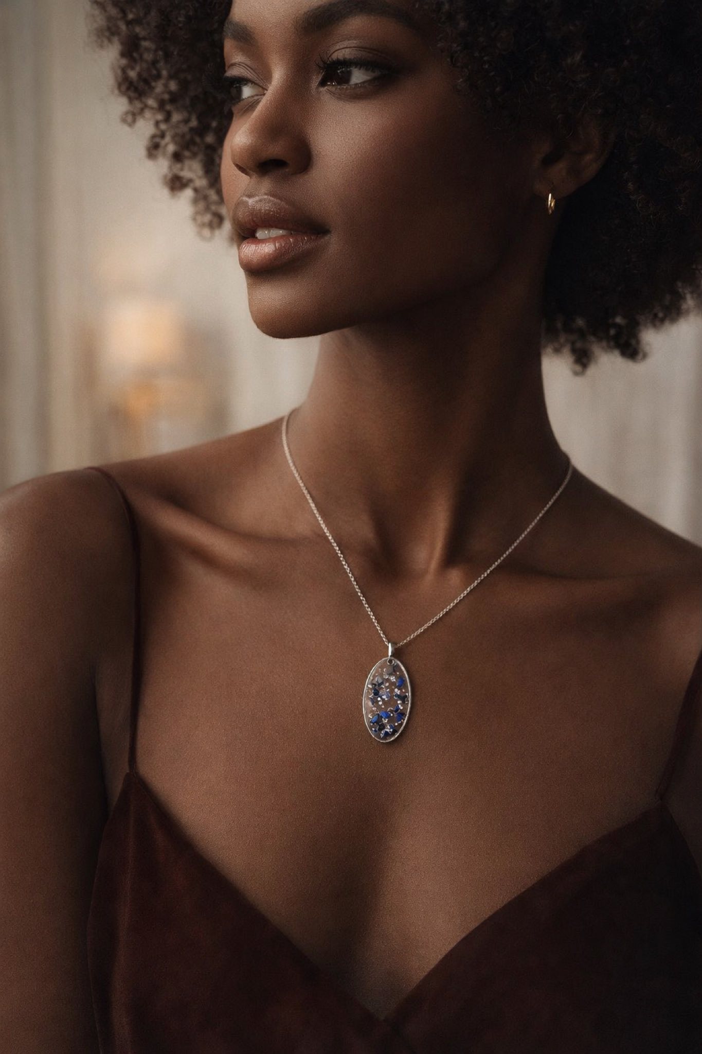 ყელსაბამი ნამდვილი ყვავილებისგან. - Image 9