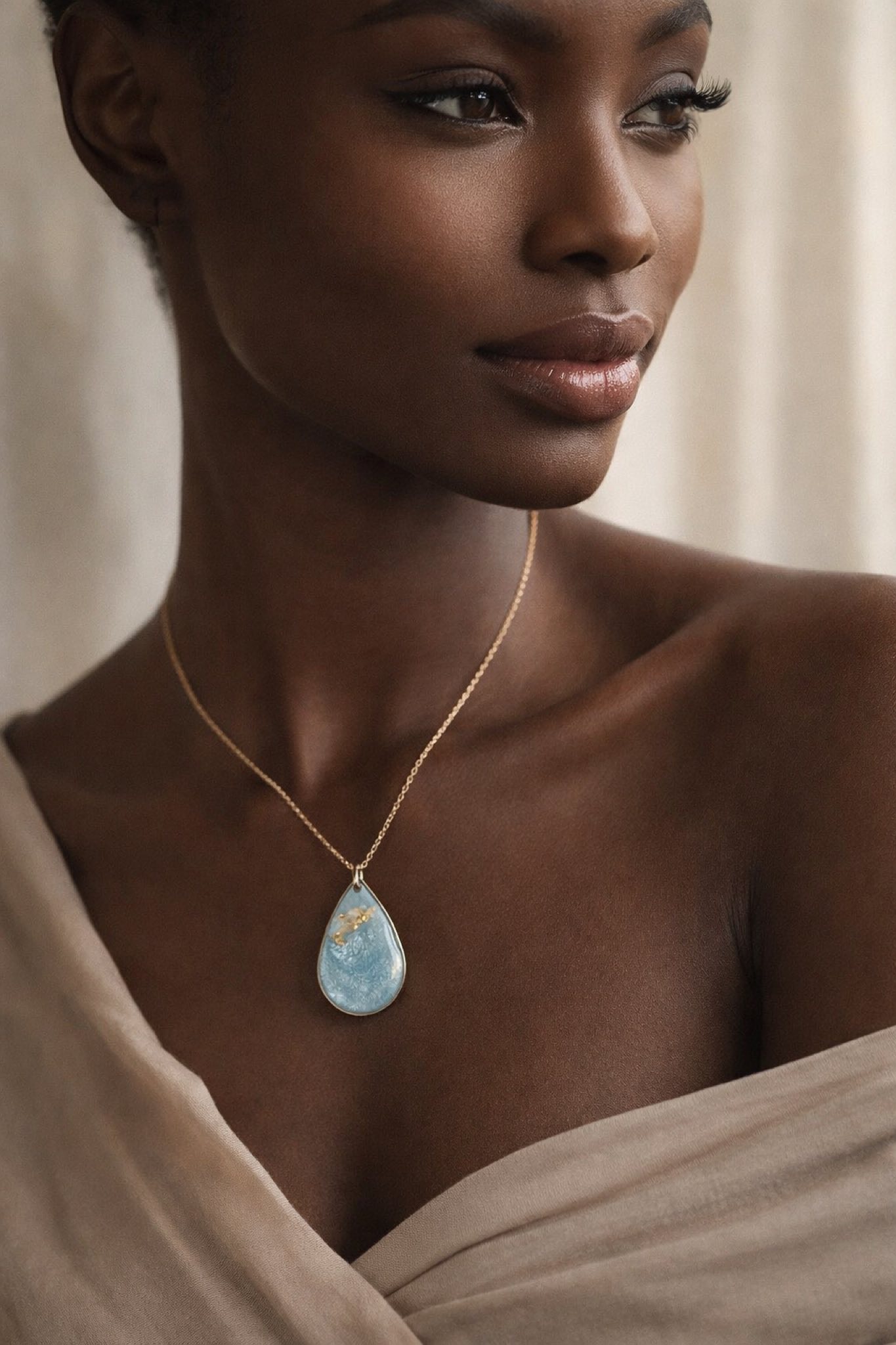 ყელსაბამი ნამდვილი ყვავილებისგან. - Image 7