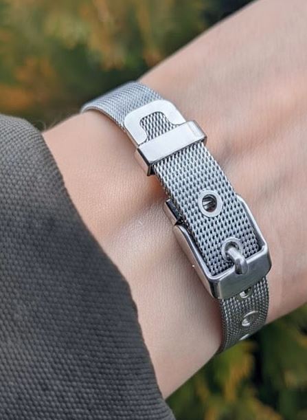 უჟანგავი მეტალის სამაჯური სასურველი ბრენდირებით 3 უჟანგავი მეტალის სამაჯური სასურველი ბრენდირებით - Image 2