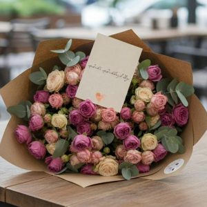 სპრეი ვარდების უდიდესი თაიგული