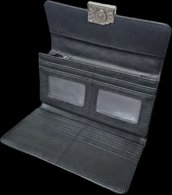 შავი კლასიკური საფულე - Image 2