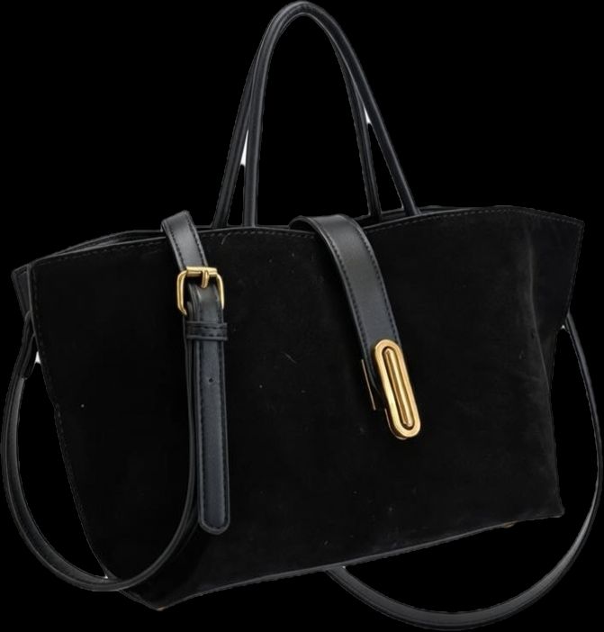 შავი ზამშის ჩანთა 3 შავი ზამშის ჩანთა - Image 2