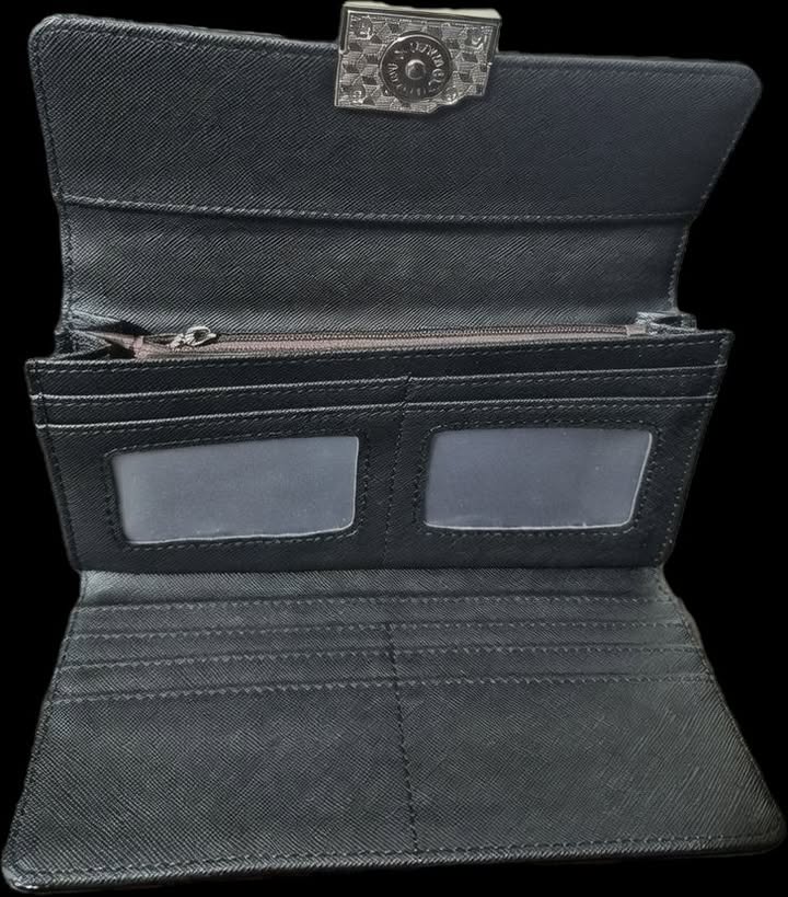 შავი კლასიკური საფულე - Image 3