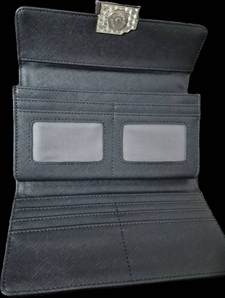 შავი კლასიკური საფულე - Image 4