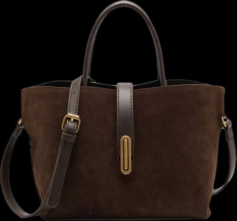 ყავისფერი ზამშის ჩანთა - Image 2